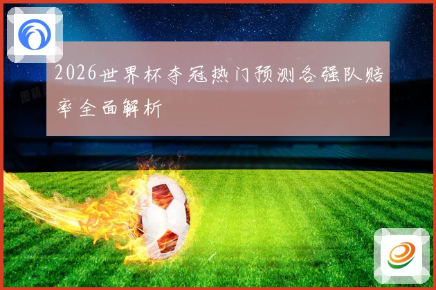 2026世界杯夺冠热门预测各强队赔率全面解析